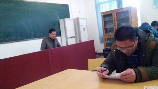 邹城市香城镇王村中学抓实期末复习迎考动员促