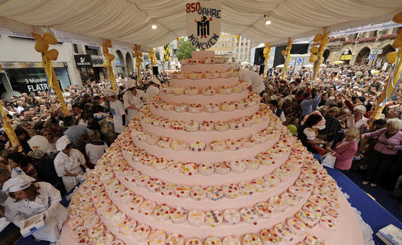 史上最大的蛋糕图片