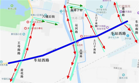 济宁常青路西延方案图图片